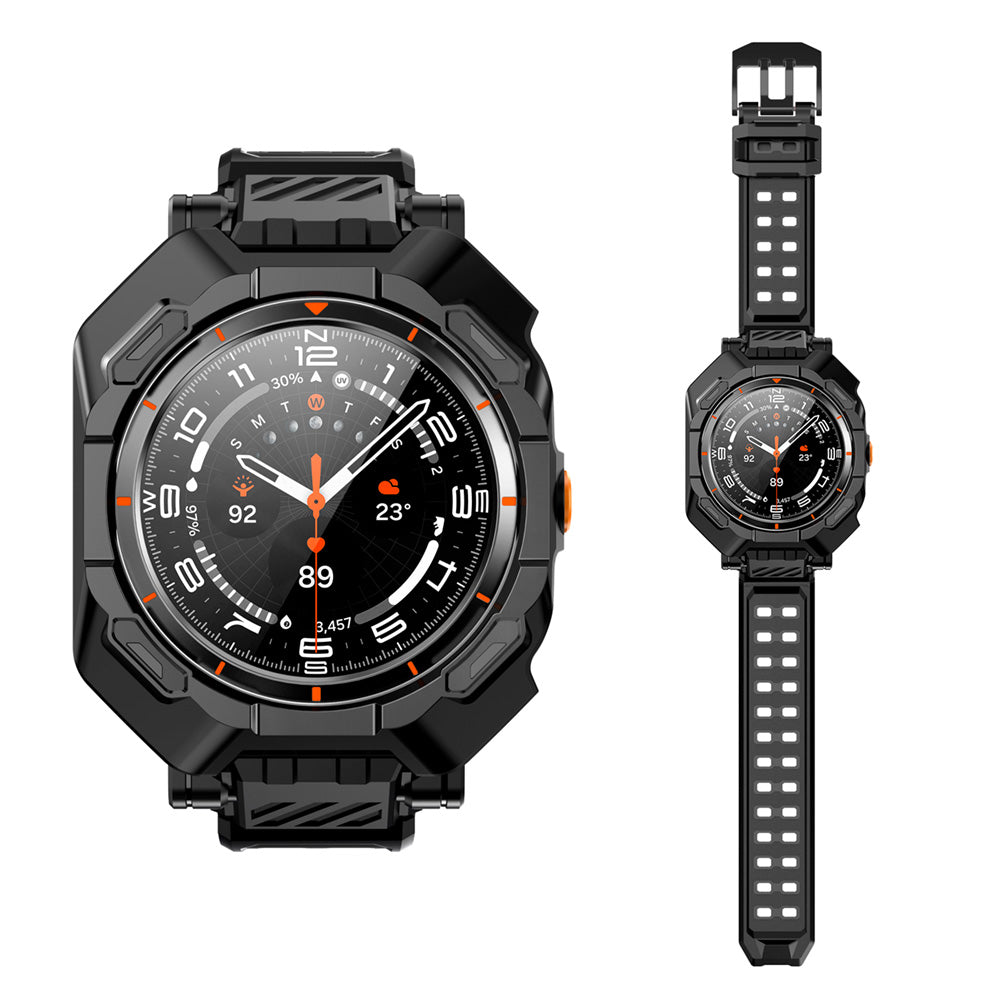SUPCASE Galaxy Watch Ultra 47mm UB Pro 防撞保護殼錶帶,軍規防摔,支援無線充電