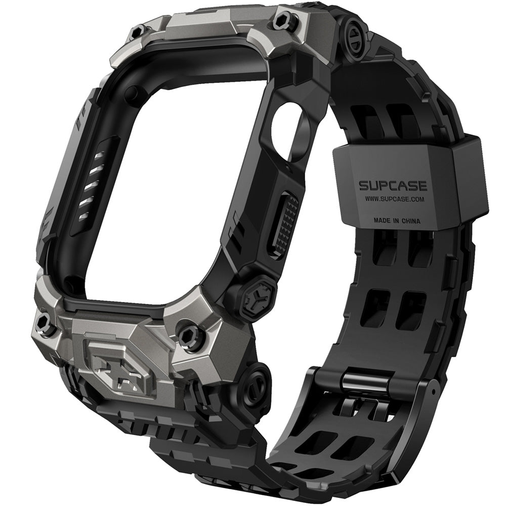 SUPCASE Apple Watch S10 46mm UB Ore 防撞保護殼錶帶,軍規防摔,TPU+PC材質,堅固耐用