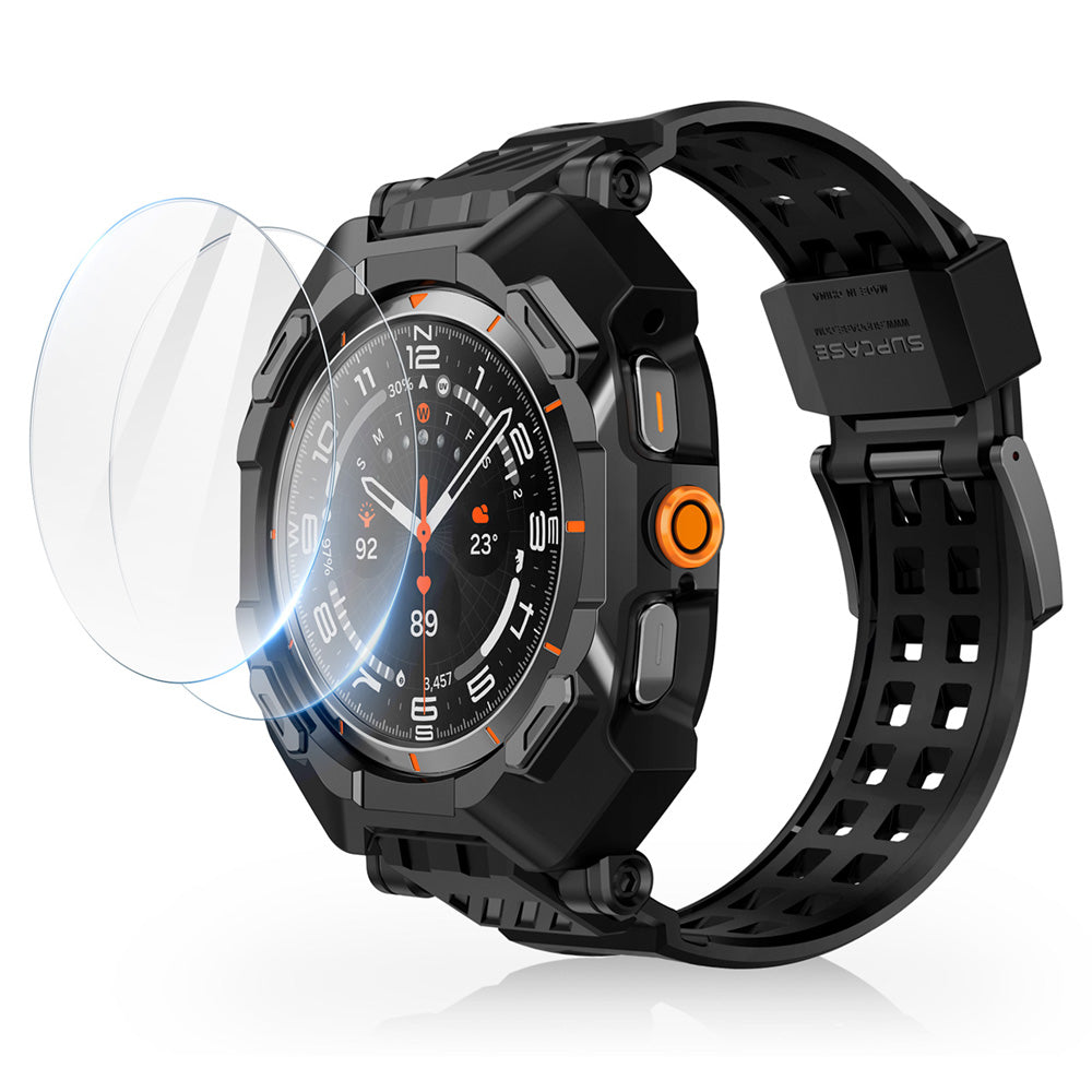 SUPCASE Galaxy Watch Ultra 47mm UB Pro 防撞保護殼錶帶,軍規防摔,支援無線充電