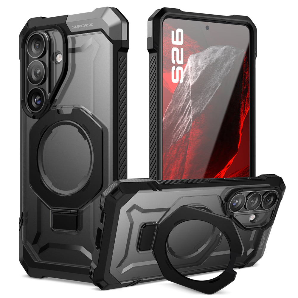 Samsung Galaxy S26 5G (2026) UB Grip 頂級磁吸支架軍規防摔殼