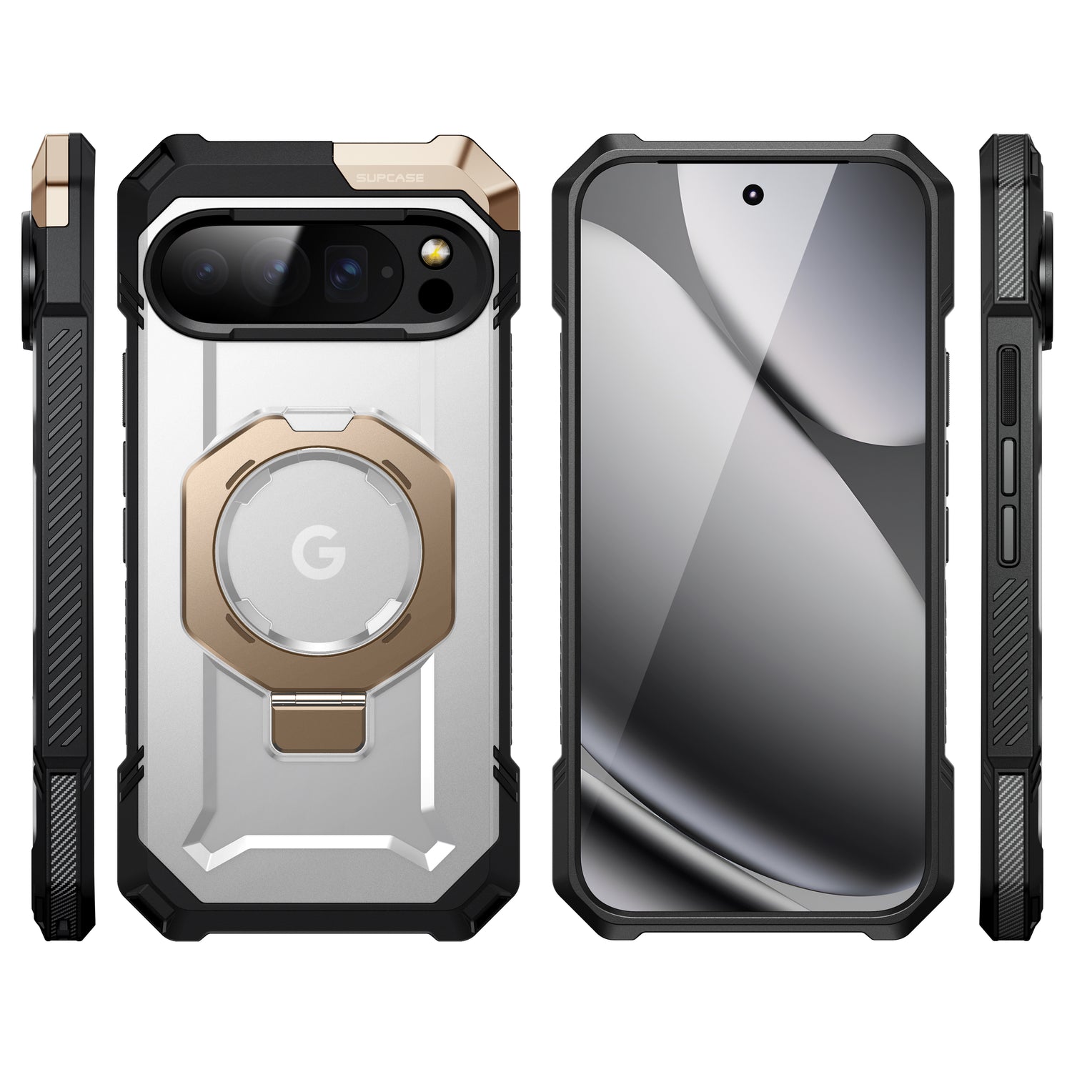 SUPCASE Google Pixel 10/10 ProXL 5G (2025 ) UB Grip 頂級磁吸支架軍規防摔殼