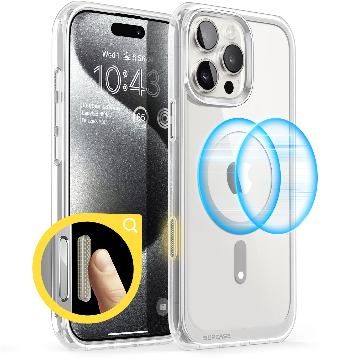 UB Mag 幽靈甲 | 透色磁吸防摔殼 iPhone 16 系列