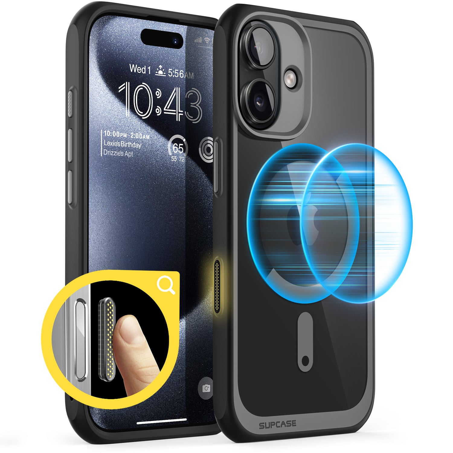 UB Mag 幽靈甲 | 透色磁吸防摔殼 iPhone 16 系列
