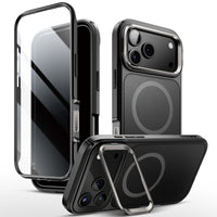 i-Blason 附支架軍規防摔手機殼 iPhone 17 Pro-黑色