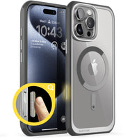 UB Mag 透色磁吸防摔殼 iPhone 16 Pro|相機按鍵-灰色
