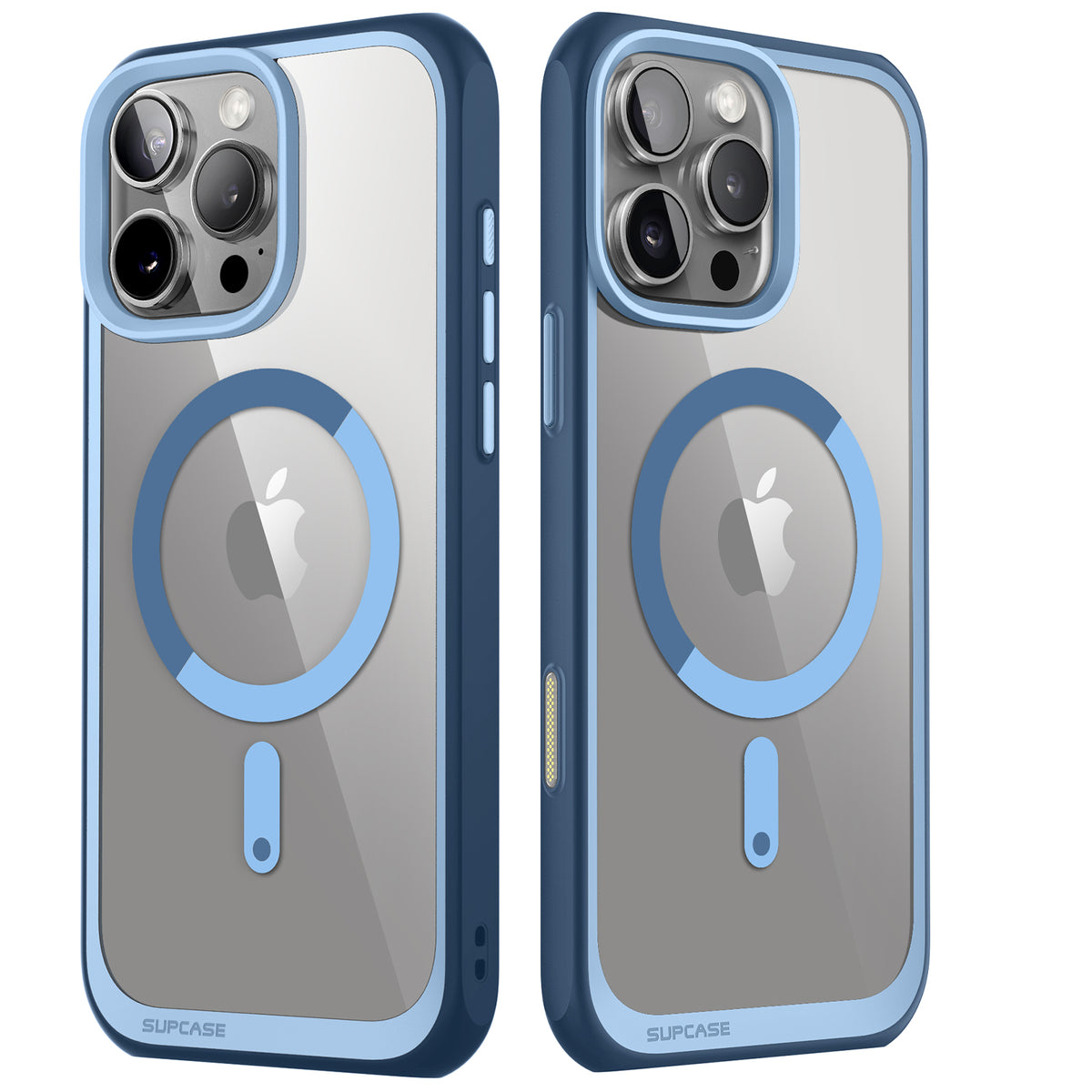 SUPCASE UB Mag 透色磁吸防摔殼 iPhone 16 Pro Max|相機按鍵-天藍 圖2
