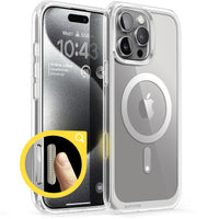 UB Mag 透色磁吸防摔殼 iPhone 16 Pro Max|相機按鍵-透明色