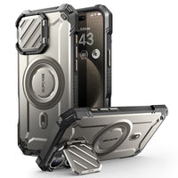UB Mag XT 鏡頭蓋支架軍規防摔殼 iPhone 16 Pro-鈦空灰