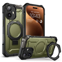 UB Grip 頂級磁吸支架軍規防摔殼 iPhone 17|相機按鍵-綠色