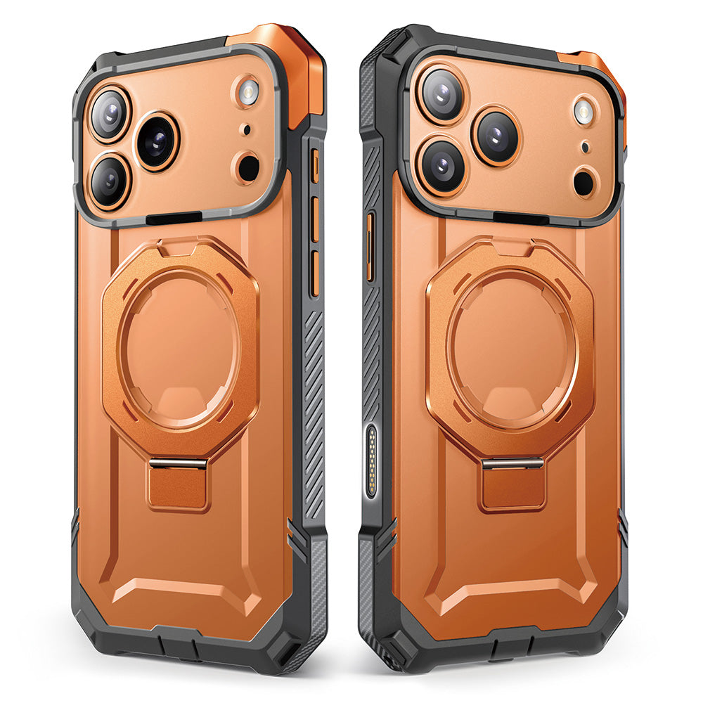 SUPCASE UB Grip 頂級磁吸支架軍規防摔殼 iPhone 17 Pro|相機按鍵-橘色 圖2