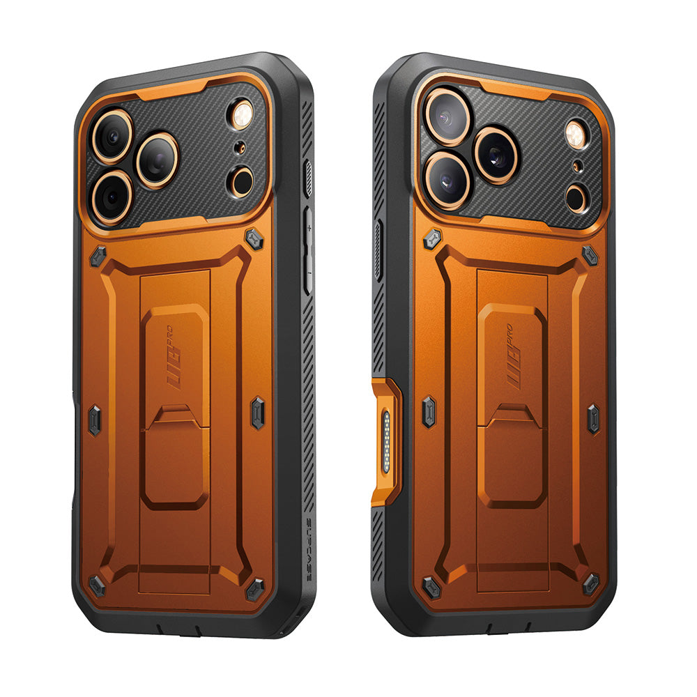SUPCASE UB Pro 全面防護支架軍規防摔殼 iPhone 17 Pro Max-橘色 圖2