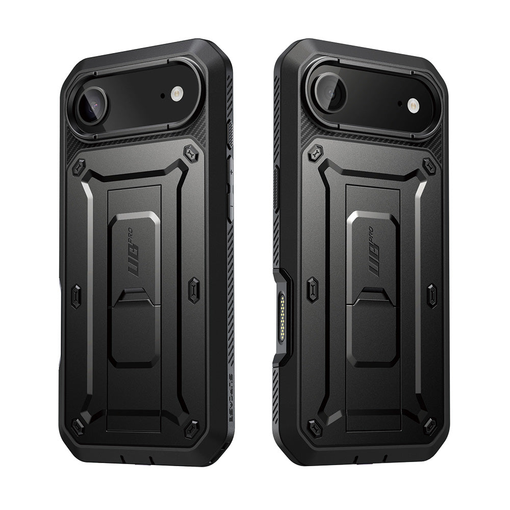 SUPCASE UB Pro 全面防護支架軍規防摔殼 iPhone Air-黑色 圖2
