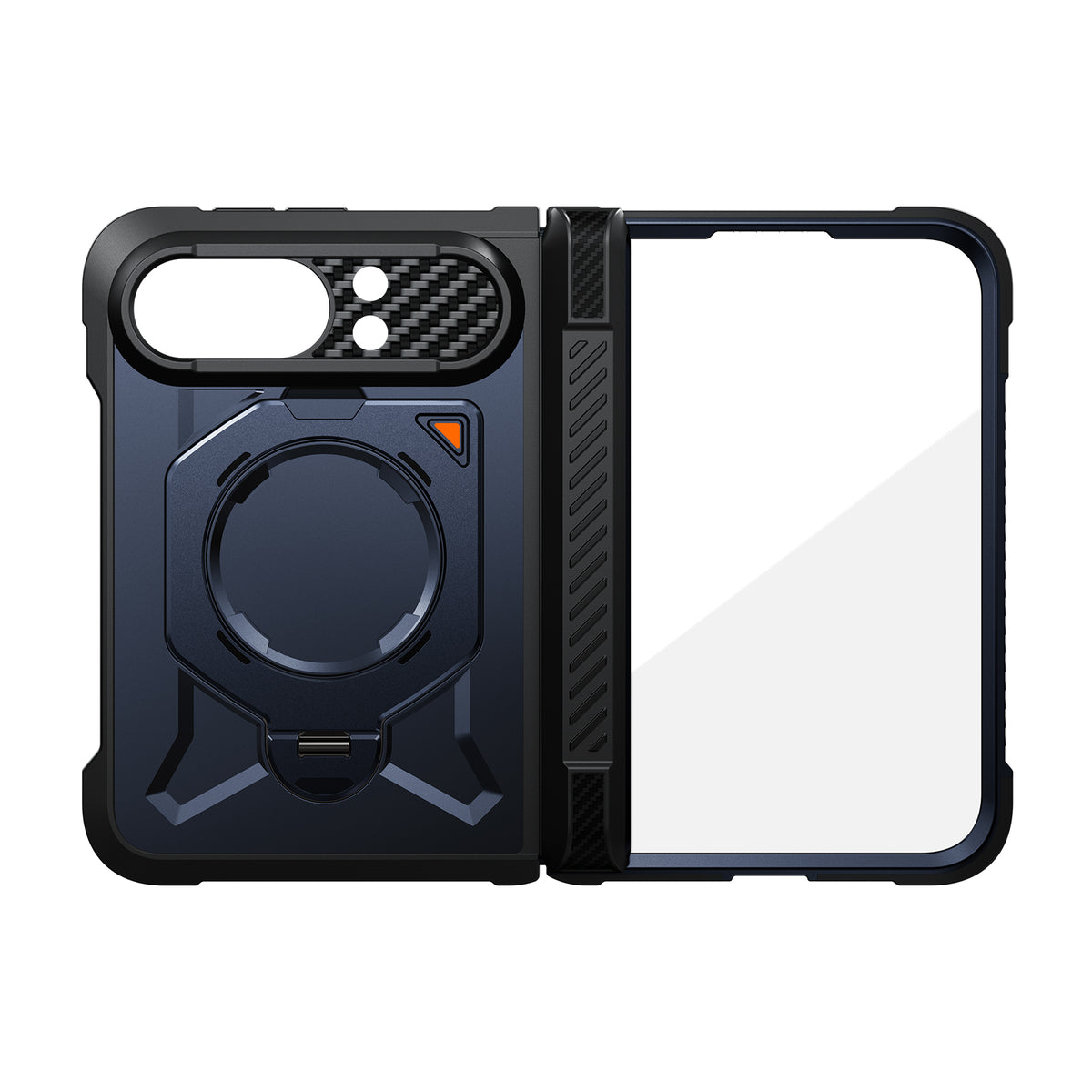 SUPCASE UB Grip 頂級磁吸支架軍規防摔殼 iPhone Duo-深藍 圖3
