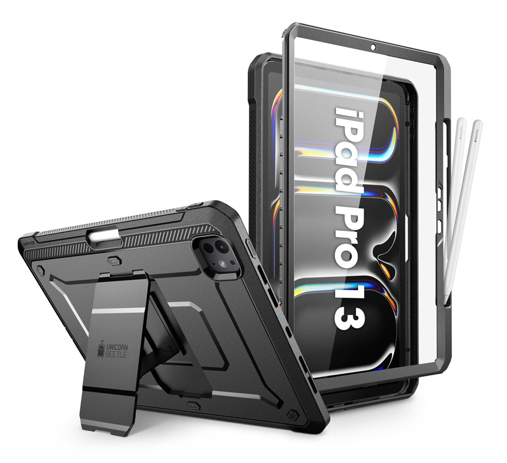 SUPCASE UB Pro 筆槽防摔保護殼 iPad Pro 13吋 (2024)-黑色 圖2