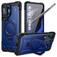 UB Grip 頂級磁吸支架軍規防摔殼 Samsung Galaxy S26 Ultra-藍色
