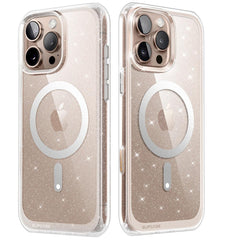 SUPCASE UB Mag 幽靈甲 iPhone 16 Pro系列 透色磁吸防摔殼 閃粉色