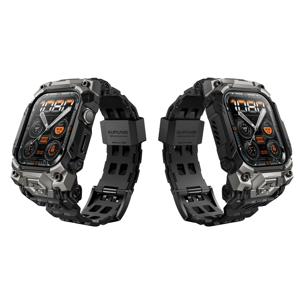 SUPCASE Apple Watch S10 46mm UB Ore 防撞保護殼錶帶,軍規防摔,TPU+PC材質,堅固耐用
