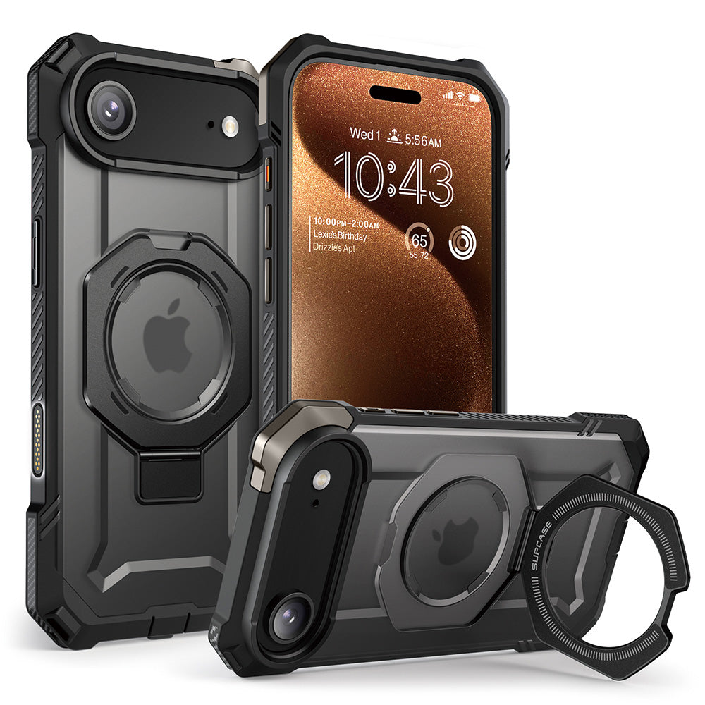 UB Grip iPhone 17系列 頂級磁吸支架軍規防摔殼｜相機按鍵