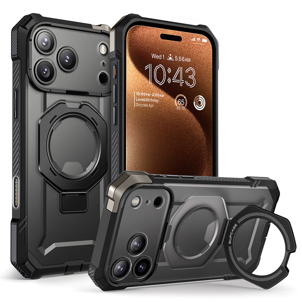 UB Grip iPhone 17系列 頂級磁吸支架軍規防摔殼｜相機按鍵