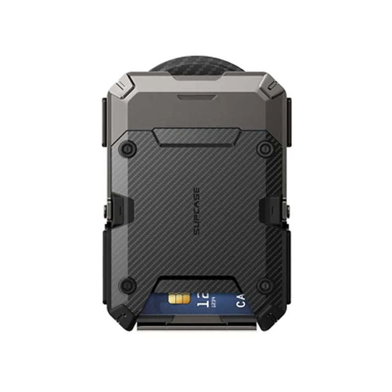 SUPCASE MagSafe 碳纖維磁吸卡夾支架－碳纖維黑
