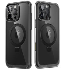 SUPCASE UB Mag Stand iPhone 16 Pro 系列 軍規防摔殼，附帶磁吸支架和相機按鍵 黑色