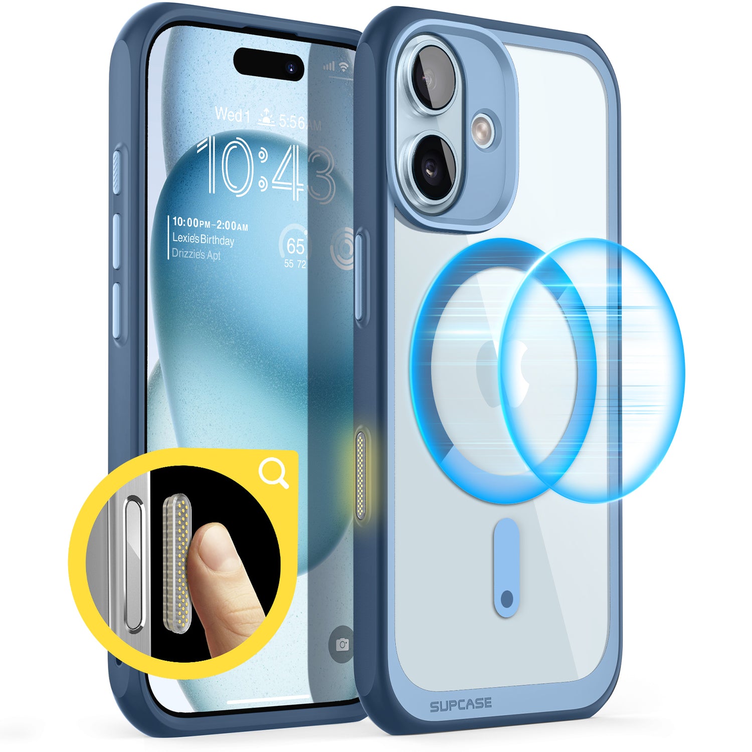UB Mag 幽靈甲 | 透色磁吸防摔殼 iPhone 16 系列