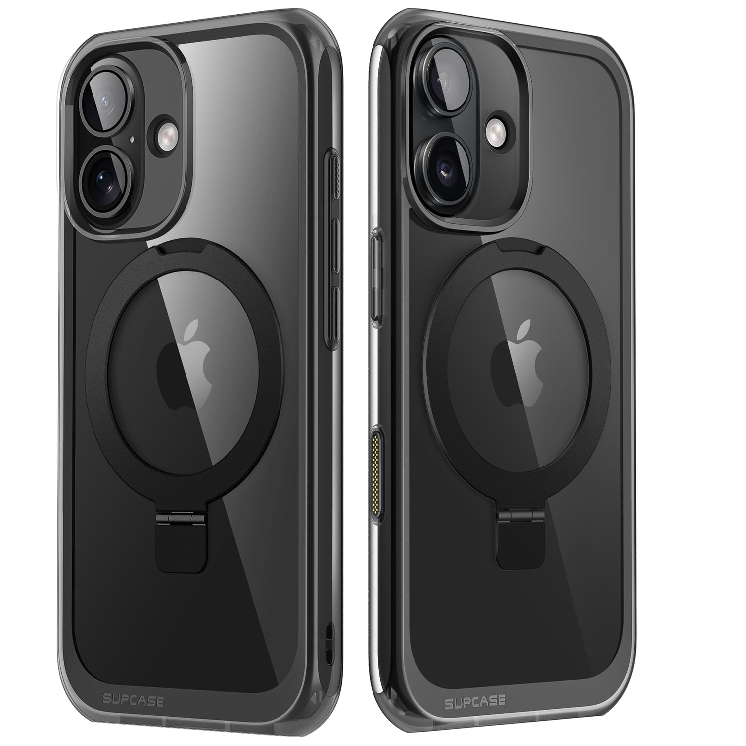 SUPCASE UB Mag Stand iPhone 16 系列 軍規防摔殼，附帶磁吸支架和相機按鍵 黑色