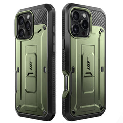 【SUPCASE】UB Pro iPhone 16 Pro 全防護支架軍規防摔殼6.3吋 抹茶綠