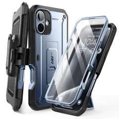 【SUPCASE】UB Pro iPhone 16全防護支架軍規防摔殼6.1吋 海洋藍