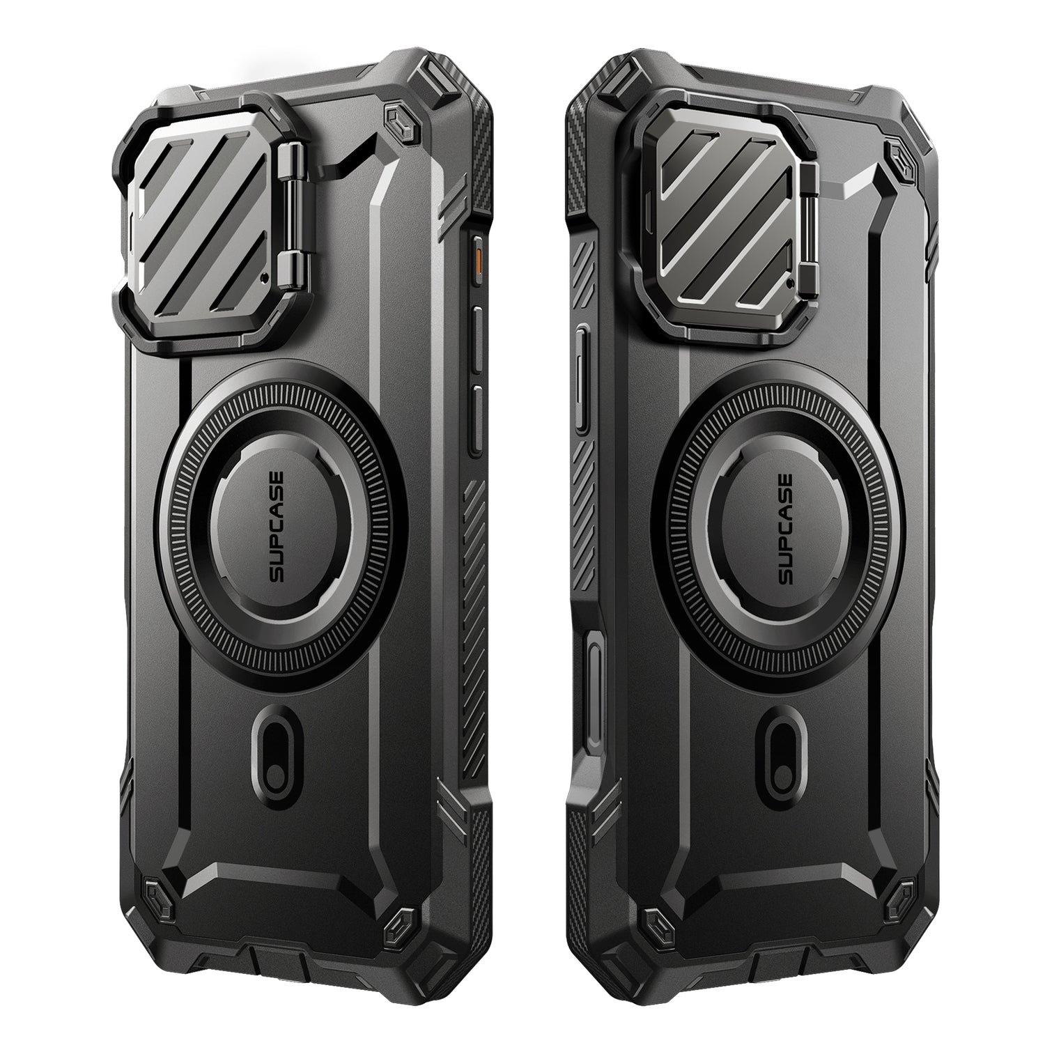 SUPCASE UB Mag XT探索者 iPhone 16 系列 軍規防摔殼，附鏡頭蓋支架，型號 CS2 黑色