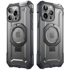 SUPCASE UB Grip iPhone 16 Pro Max 軍規防摔殼，附帶磁吸支架和相機按鍵-灰色