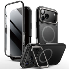 i-Blason 附支架軍規防摔手機殼 iPhone 17 Pro－黑色