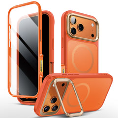 i-Blason 附支架軍規防摔手機殼 iPhone 17 Pro Max－橘色
