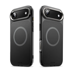 i-Blason 附支架軍規防摔手機殼 iPhone Air－黑色 圖2