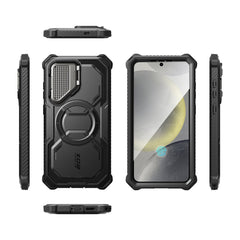 i-Blason Armorbox Mag頂級鏡頭蓋支架軍規防摔殼 Samsung Galaxy S25－黑色 圖4