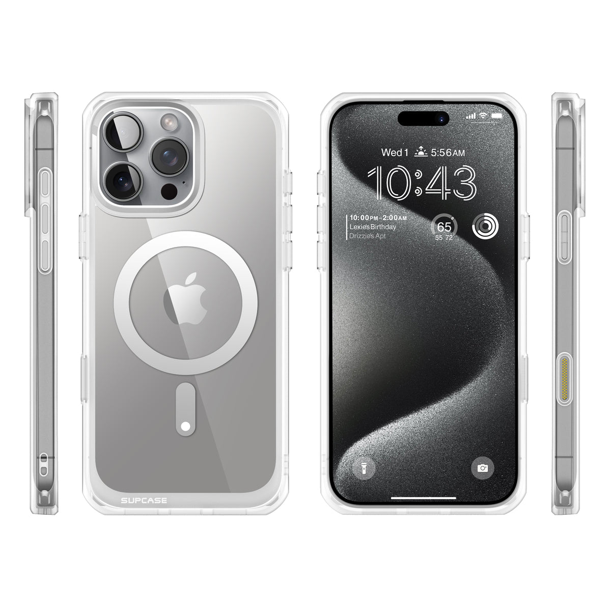 SUPCASE UB Mag 透色磁吸防摔殼 iPhone 16 Pro｜相機按鍵－透明色 圖4