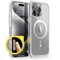 SUPCASE UB Mag 透色磁吸防摔殼 iPhone 16 Pro Max｜相機按鍵－透明色