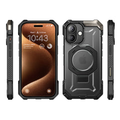 SUPCASE UB Grip 頂級磁吸支架軍規防摔殼 iPhone 17｜相機按鍵－黑色 圖4