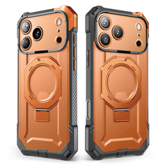 SUPCASE UB Grip 頂級磁吸支架軍規防摔殼 iPhone 17 Pro｜相機按鍵－橘色 圖2
