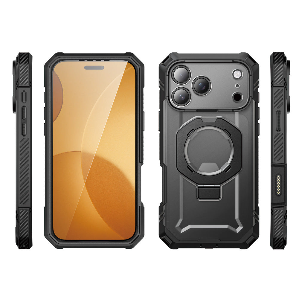 SUPCASE UB Grip Pro 極致磁吸支架軍規防摔殼 iPhone 17 Pro｜相機按鍵－黑色 圖5