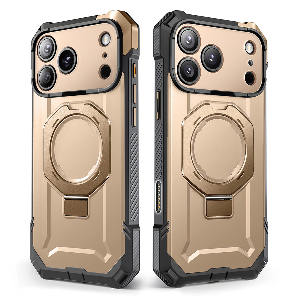 SUPCASE UB Grip 頂級磁吸支架軍規防摔殼 iPhone 17 Pro｜相機按鍵－沙色 圖2