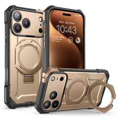 SUPCASE UB Grip 頂級磁吸支架軍規防摔殼 iPhone 17 Pro｜相機按鍵－沙色