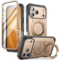UB Grip Pro 極致磁吸支架軍規防摔殼 iPhone 17 Pro Max｜相機按鍵－沙色