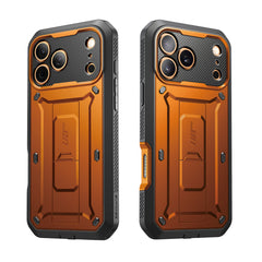 SUPCASE UB Pro 全面防護支架軍規防摔殼 iPhone 17 Pro－橘色 圖2