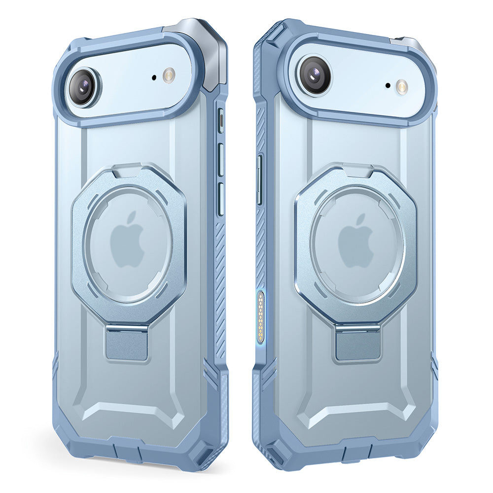 SUPCASE UB Grip 頂級磁吸支架軍規防摔殼 iPhone Air｜相機按鍵－天藍 圖2