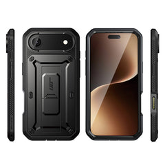 SUPCASE UB Pro 全面防護支架軍規防摔殼 iPhone Air－黑色 圖3