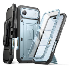 SUPCASE UB Pro 全面防護支架軍規防摔殼 iPhone Air－天藍