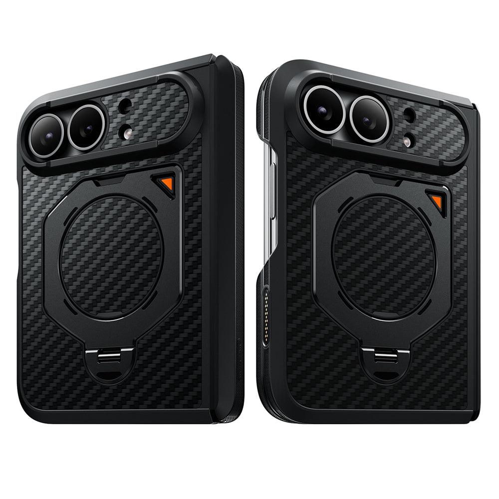 SUPCASE UB Aero 支架軍規防摔殼 iPhone Duo｜相機按鍵－碳纖維 圖2