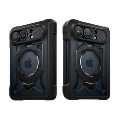 SUPCASE UB Grip 頂級磁吸支架軍規防摔殼 iPhone Duo－黑色