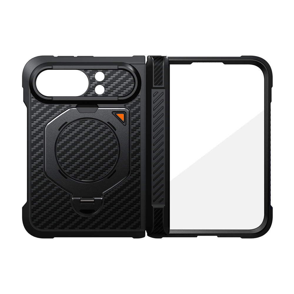 SUPCASE UB Grip 頂級磁吸支架軍規防摔殼 iPhone Duo－碳纖維 圖3